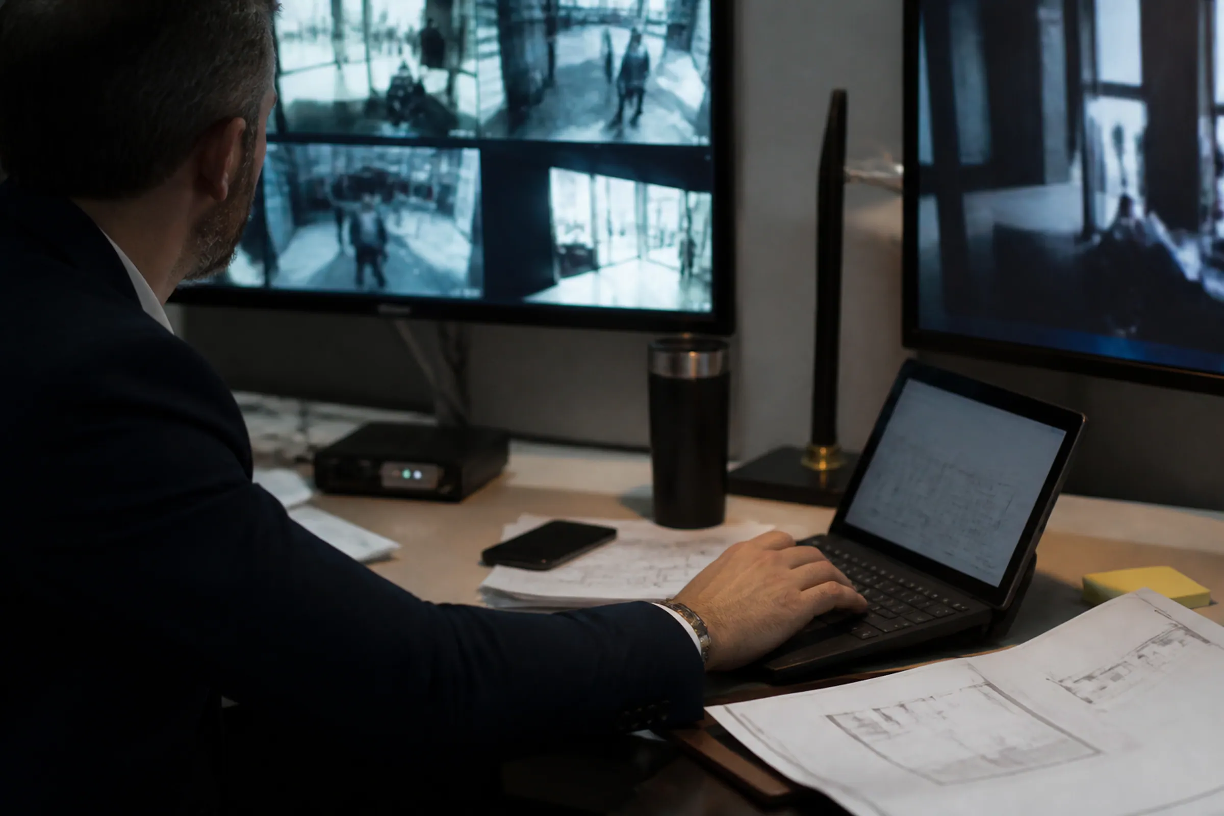Analyse de sécurité numérique accompagnée de documents techniques.