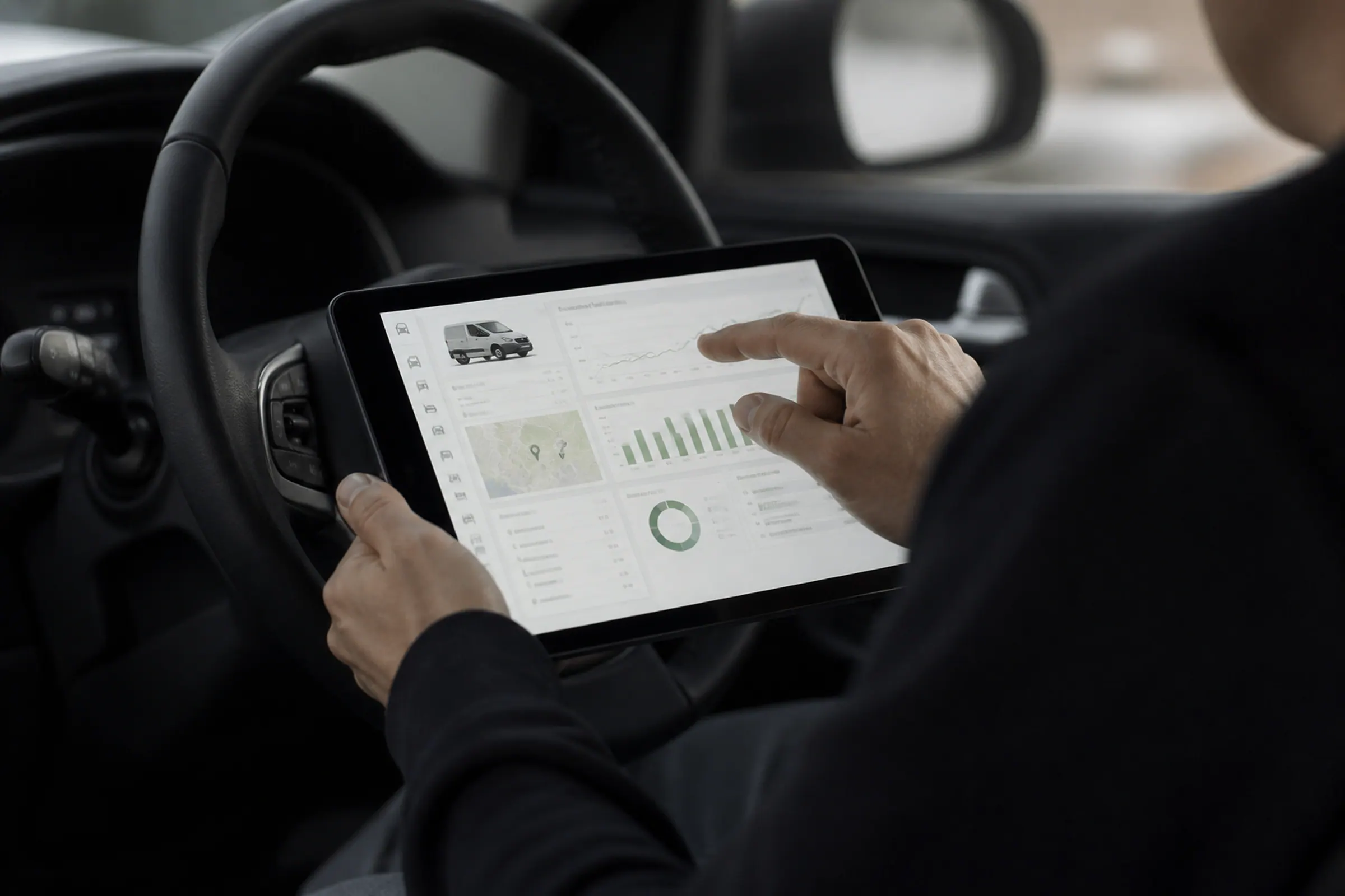Analyse d’un état de parc, des usages et de la sinistralité sur tablette.